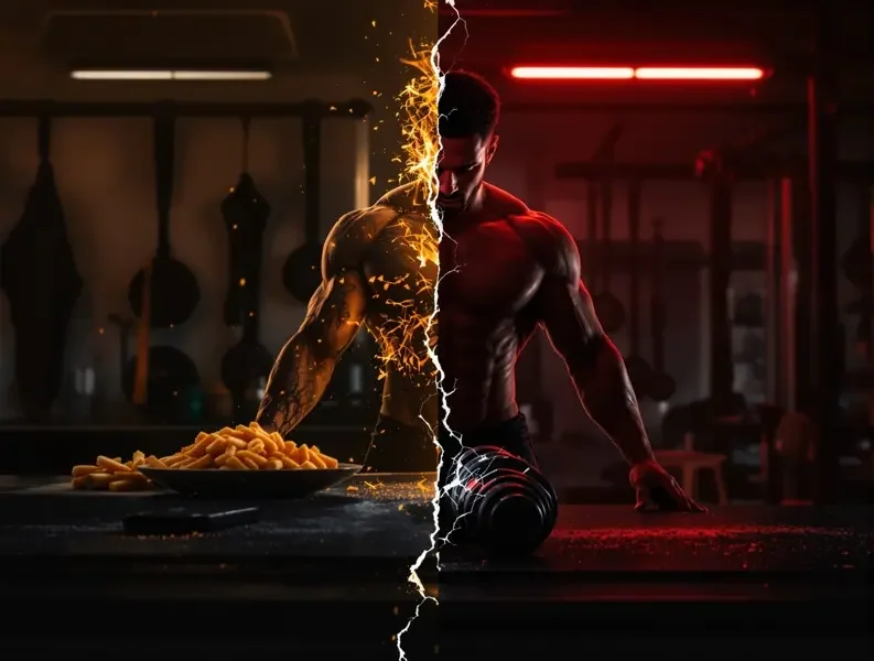 美食博主 VS 健身博主:谁的内容更硬核? - 网红PK 美食博主 VS 健身博主:谁的内容更硬核? - 网红PK